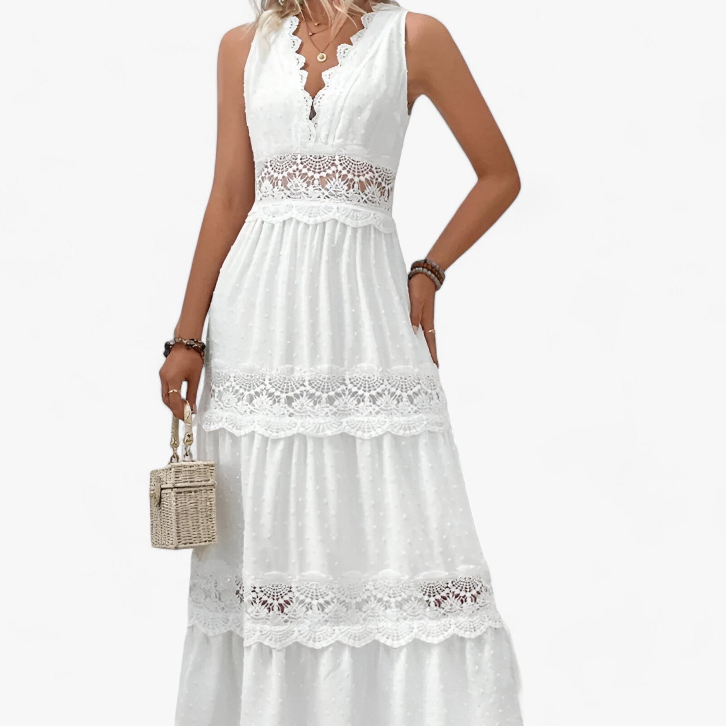 Eloise | Sommerkleid mit V-Ausschnitt