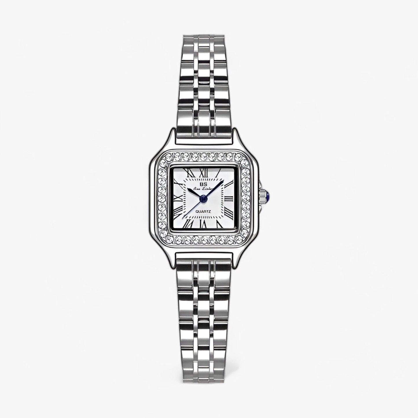 Rosa | Edelstahl-Uhr - Eleganz & Komfort