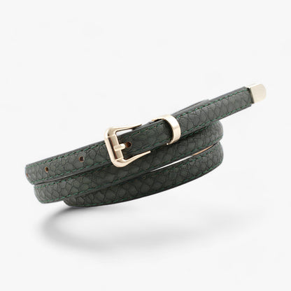 Damen Schlangenmuster-Gürtel - Elegant und Trendy