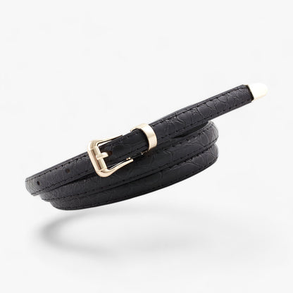 Damen Schlangenmuster-Gürtel - Elegant und Trendy