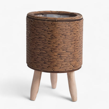Rattan-Oase | Stilvoller Übertopf - Vielseitige Wohnkultur