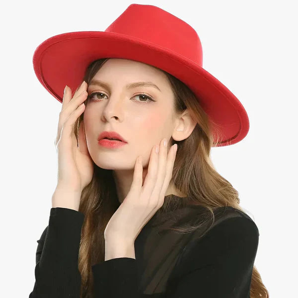 Woll-Fedora-Hut - Stilvoll warm bleiben