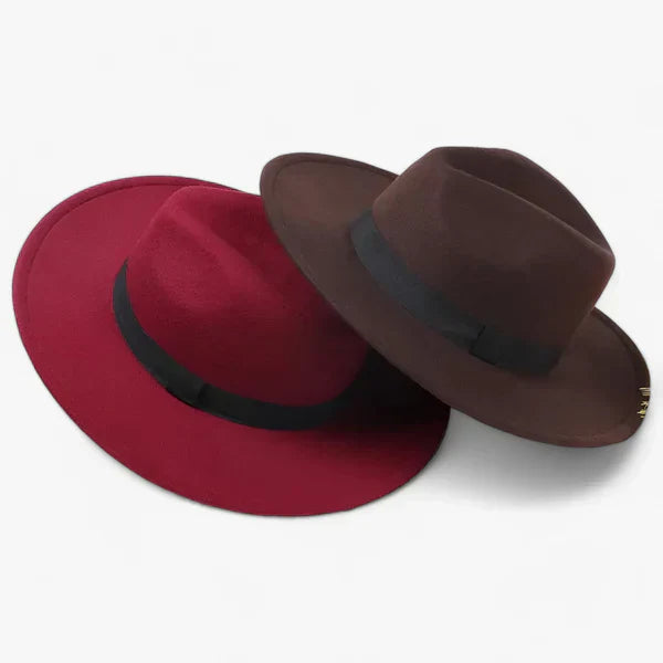 Woll-Fedora-Hut - Stilvoll warm bleiben