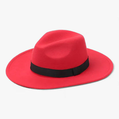 Woll-Fedora-Hut - Stilvoll warm bleiben