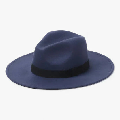 Woll-Fedora-Hut - Stilvoll warm bleiben