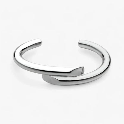 Einfaches Goldenes Manschettenarmband - Müheloser Chic