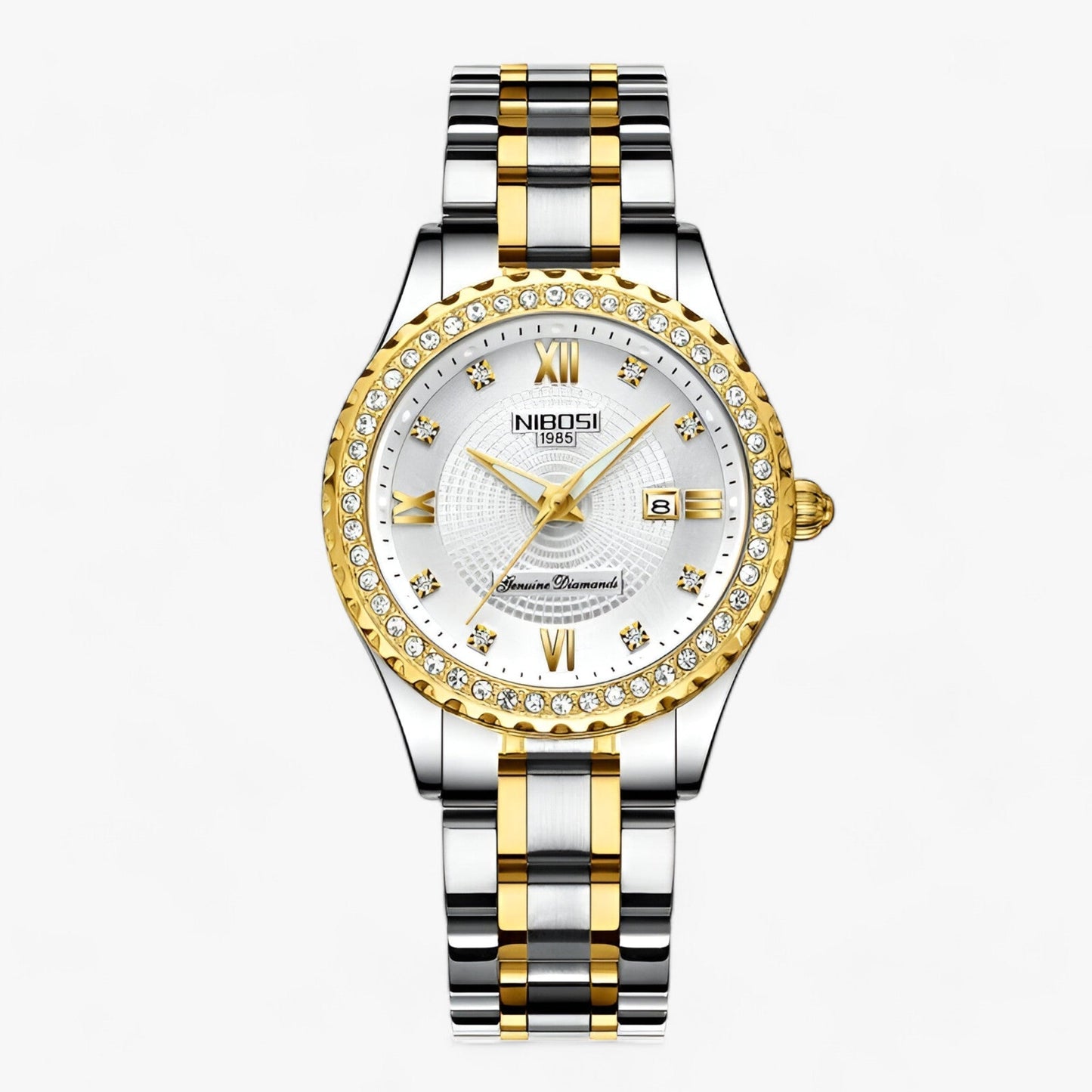 Damen Luxus Uhr - Präzision und Stil kombiniert