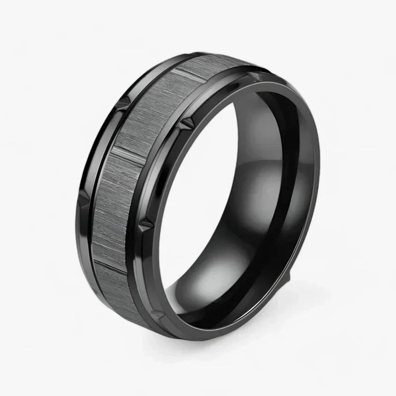 Robuster Titanstahl-Ring - Perfekt, um Ihren Alltagslook aufzuwerten