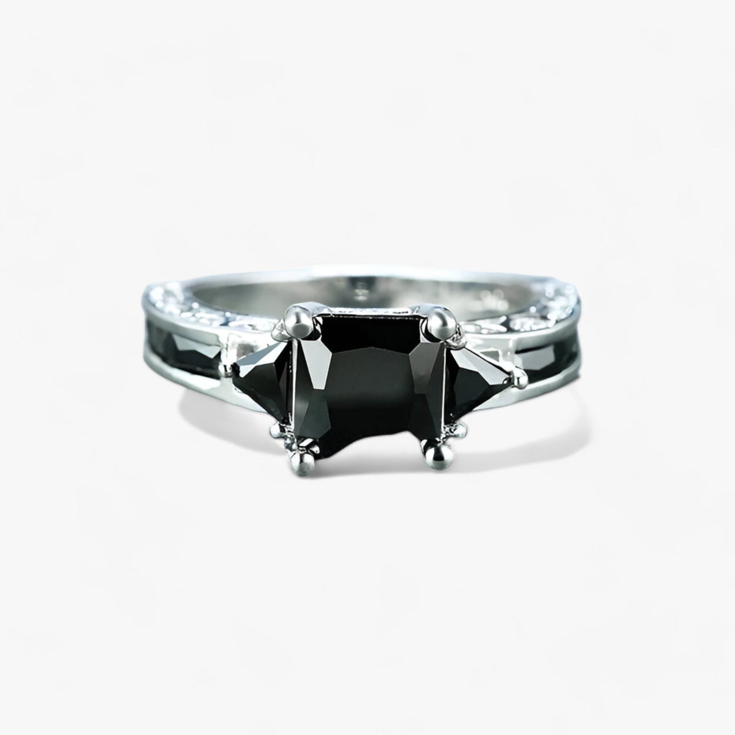 Ring mit Prinzessschliff - Luxuriöser Glanz
