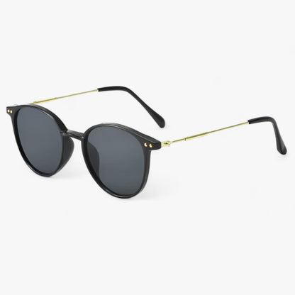 Luxus-Sonnenbrille - Klassischer runder Rahmen für Augenschutz