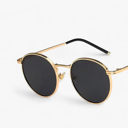 Designer-Sonnenbrille - Vielseitige runde Gläser für den täglichen Gebrauch