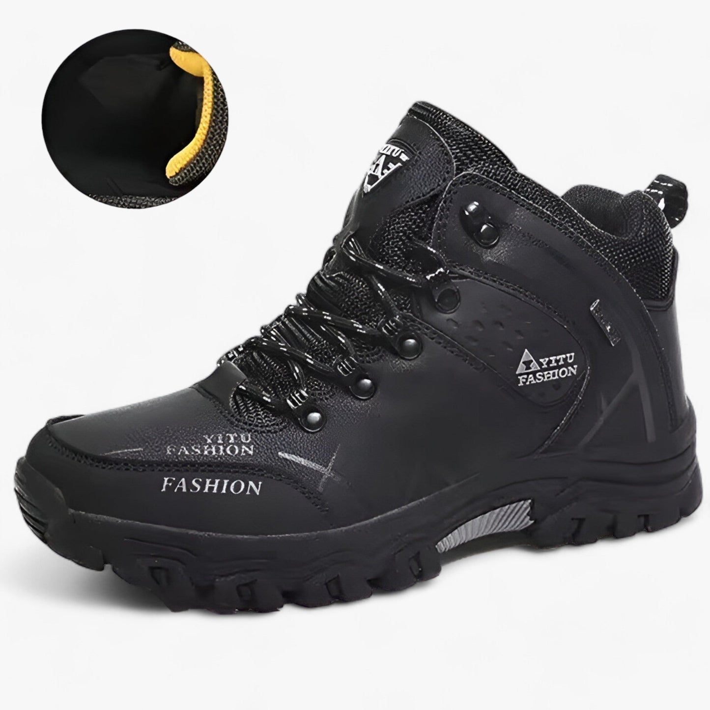 Lederstiefel für Schnee - Wasserdicht und Ultra Warm für den Winter