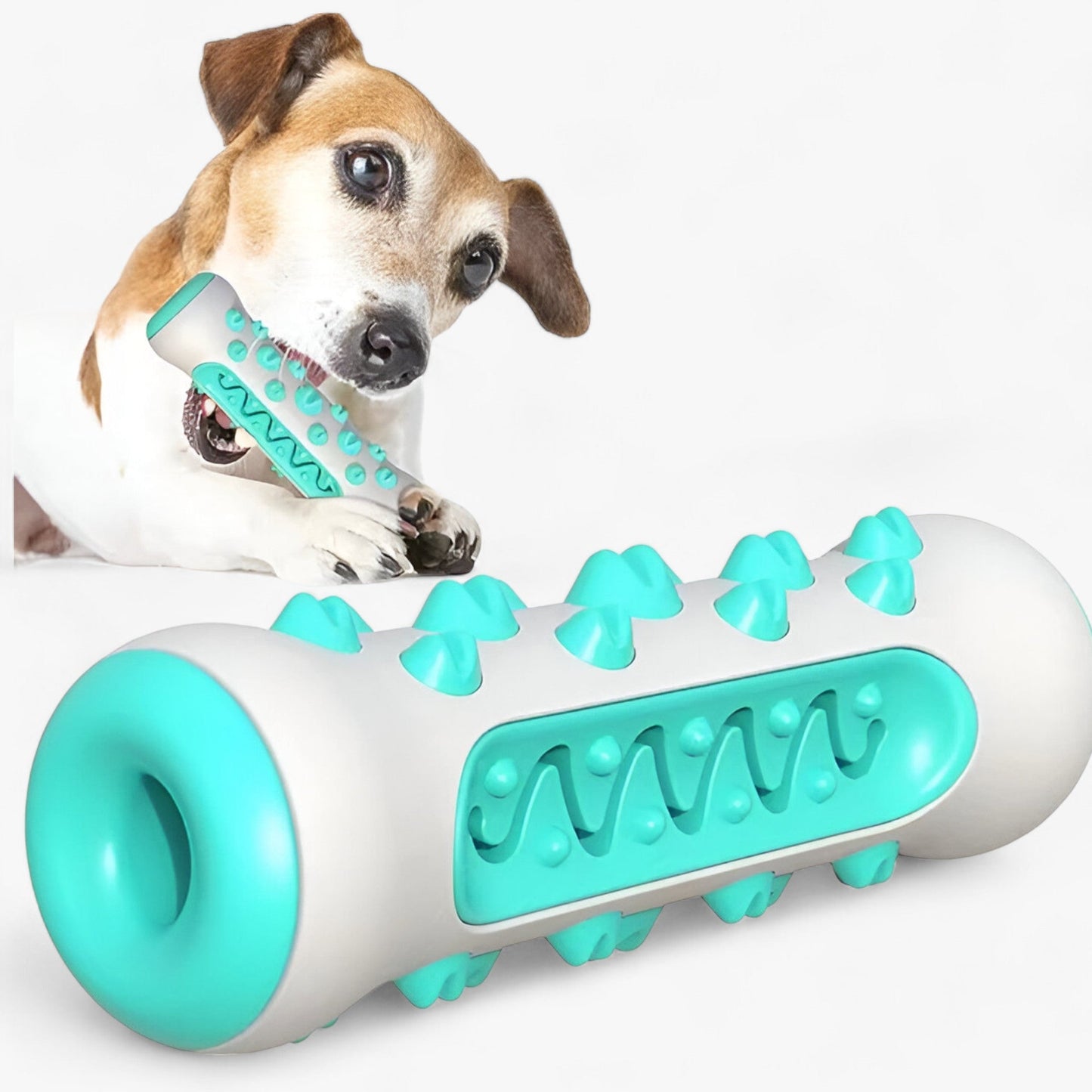 Kauspielzeug aus Gummi - Reinigt die Zähne und unterhält Hunde