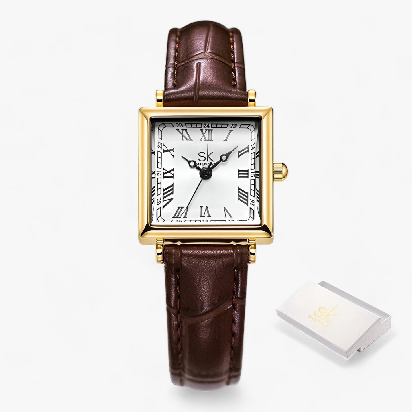 Quadrat Damen Uhr - Erlesen und elegant für besondere Anlässe