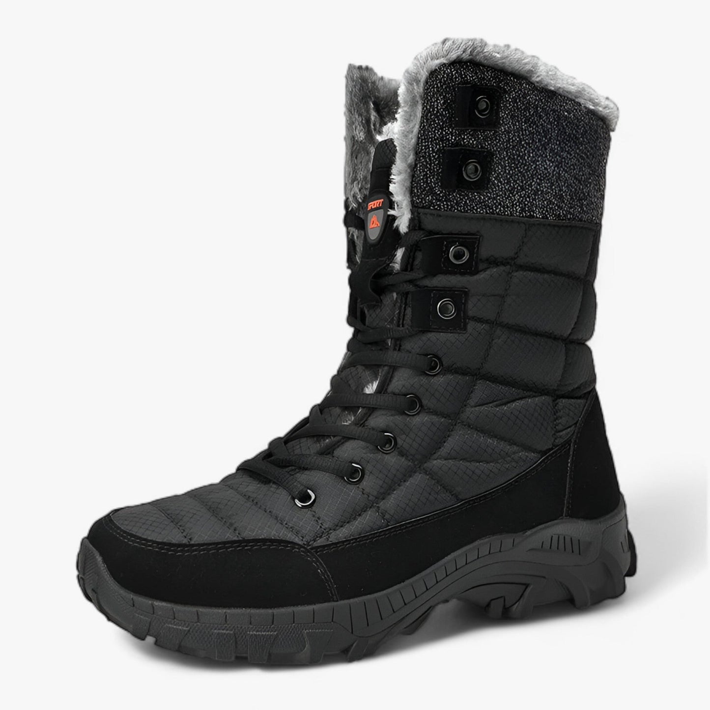 Hohe Lederstiefel für Schnee - Ultra Warm und Wasserdicht für Herren