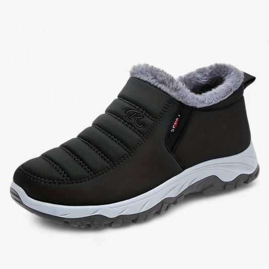 Gefütterte Schneestiefel aus Fleece - Winterkomfort Wasserdicht und Warm