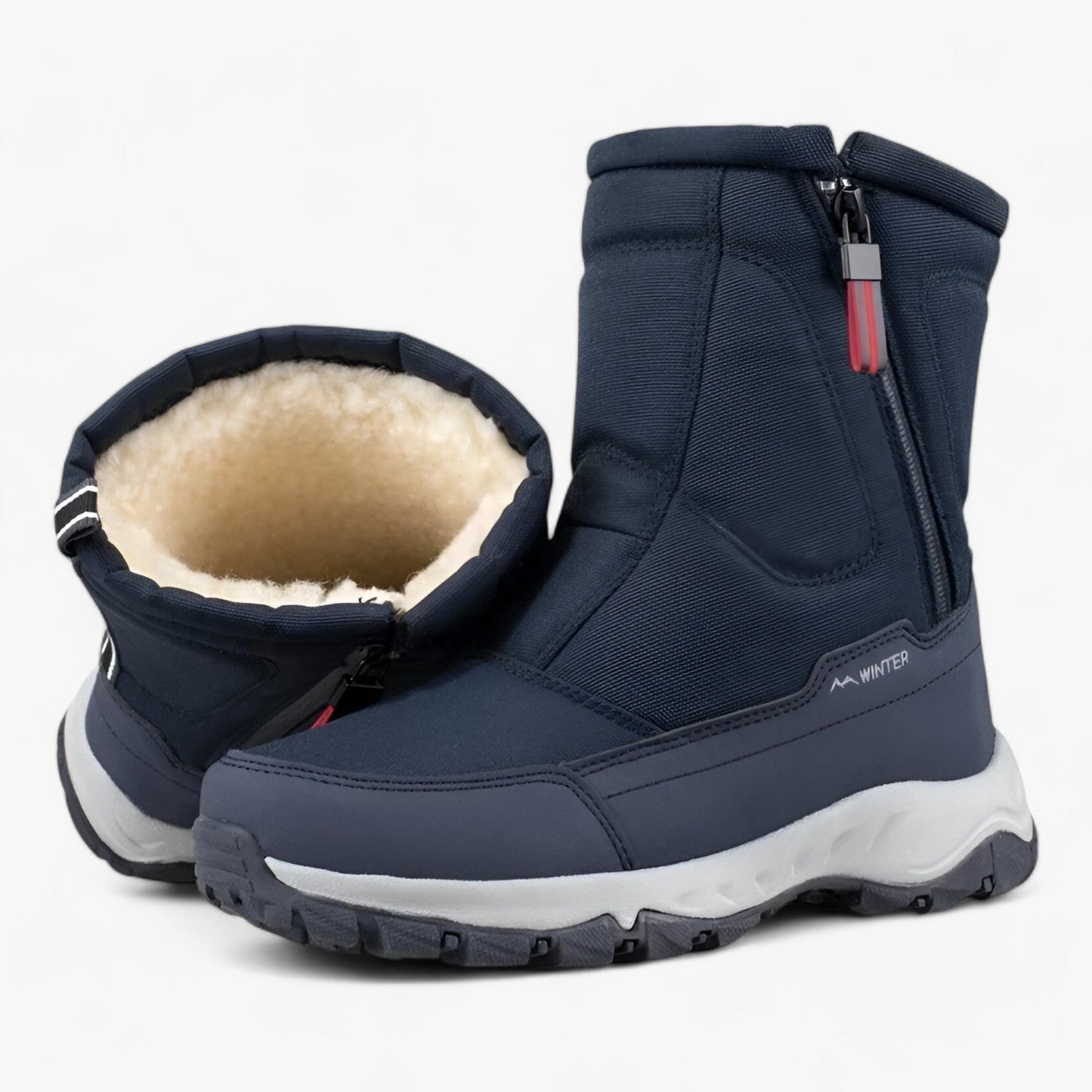 Neoh | Herren-Winterstiefel mit mittellanger Schafthöhe - Weiche Wärme für verschneite Tage