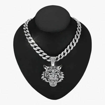 DOMINANT | Hip-Hop Collier - Markanter Tigerkopf-Anhänger