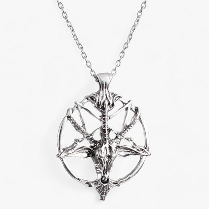 Halskette mit Pentagramm-Anhänger – Vintage-Charme