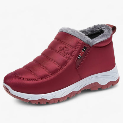 Gefütterte Schneestiefel aus Fleece - Winterkomfort Wasserdicht und Warm