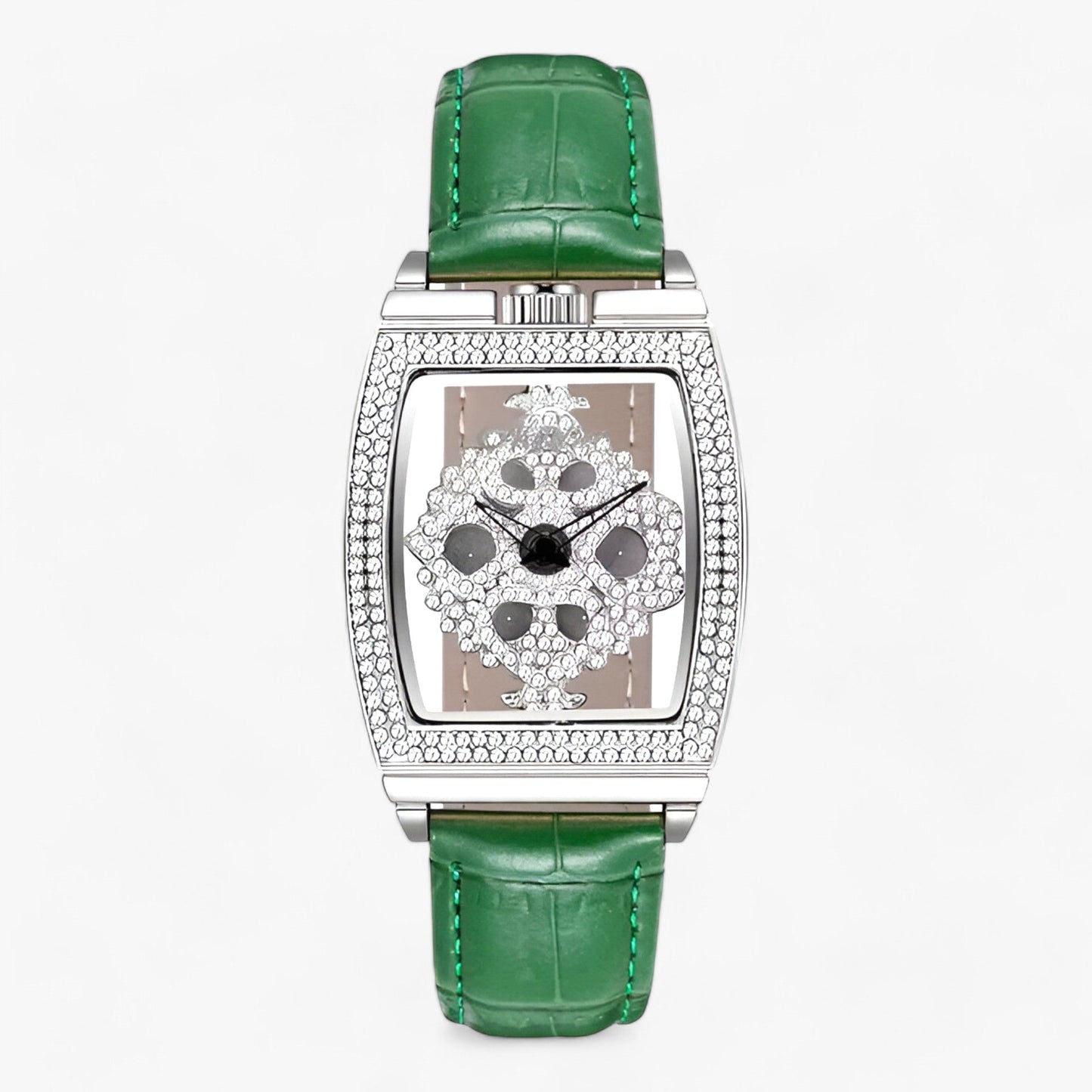 Luxus-Quartz-Uhr - Funkelnde Eleganz für Frauen