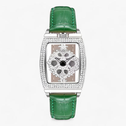 Luxus-Quartz-Uhr - Funkelnde Eleganz für Frauen
