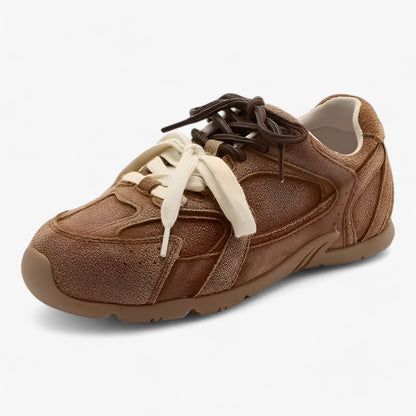 Emma | Sneakers aus echtem Leder - Retro-Komfort