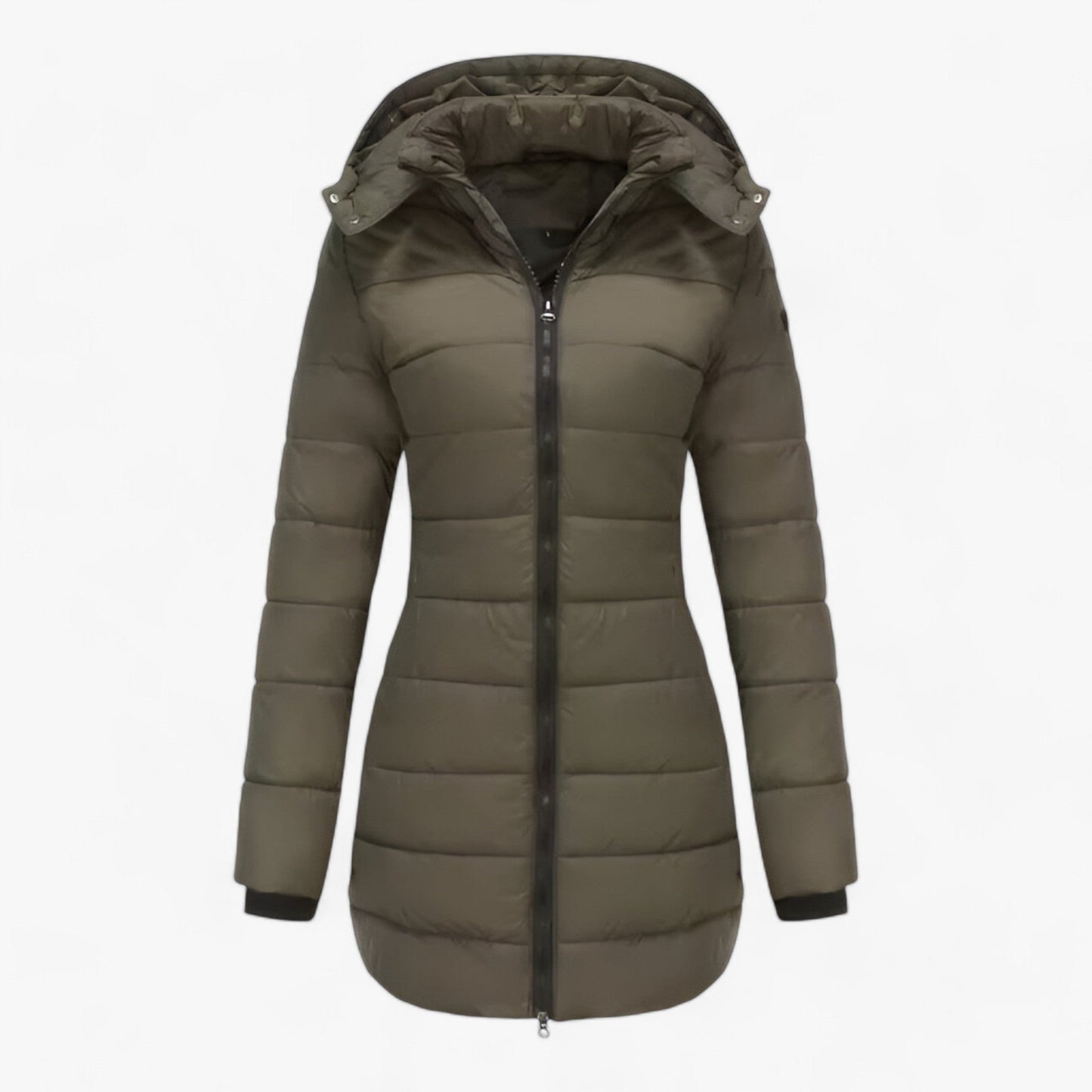 Lange Parka mit Kapuze - Extrem warme Winterjacke