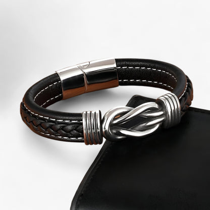 Echtes Lederarmband - Vereint Raffinesse und Robustheit