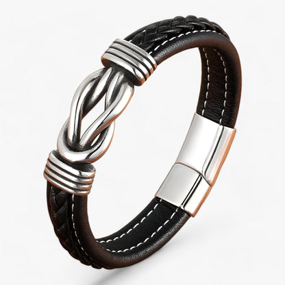 Echtes Lederarmband - Vereint Raffinesse und Robustheit