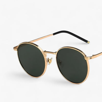 Designer-Sonnenbrille - Vielseitige runde Gläser für den täglichen Gebrauch