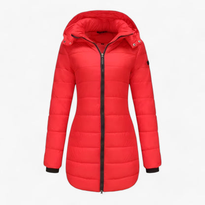 Lange Parka mit Kapuze - Extrem warme Winterjacke