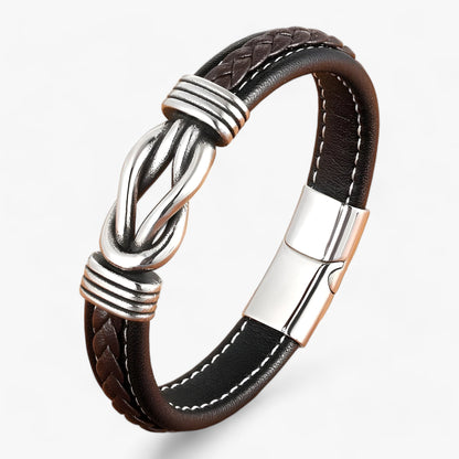 Echtes Lederarmband - Vereint Raffinesse und Robustheit