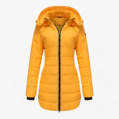Lange Parka mit Kapuze - Extrem warme Winterjacke