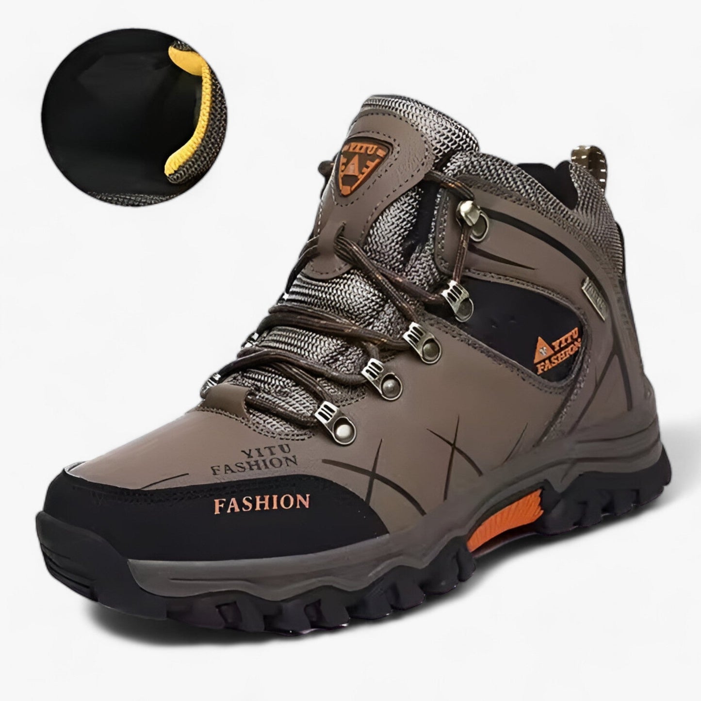 Lederstiefel für Schnee - Wasserdicht und Ultra Warm für den Winter