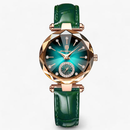 Damen Luxus Edelstahl Uhr - Klassische Eleganz und Haltbarkeit