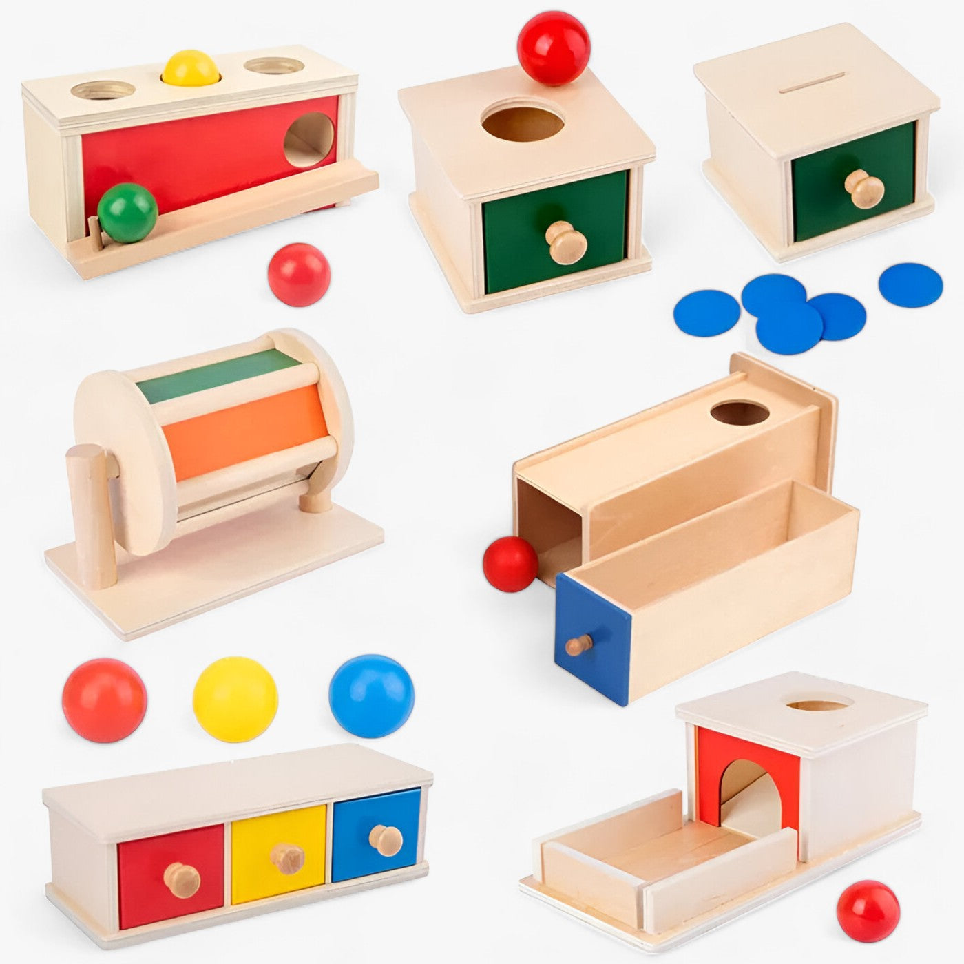Sensorische Münzbox - Babys Sinnesentdeckung