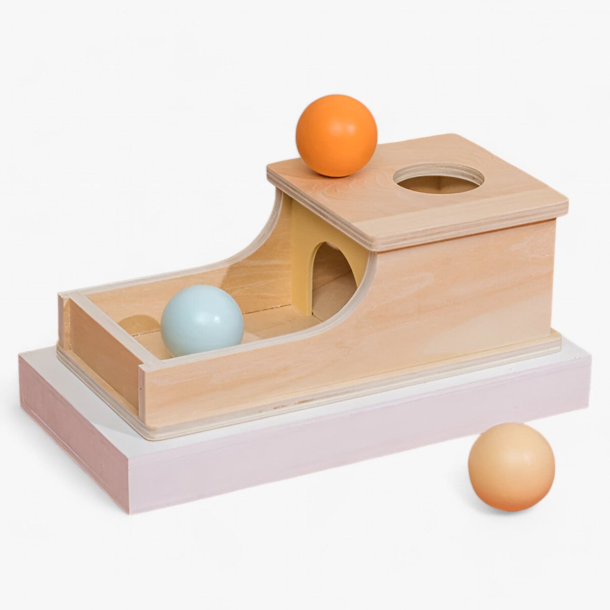 Sensorische Münzbox - Babys Sinnesentdeckung