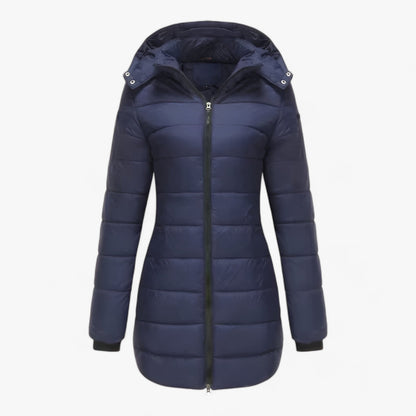 Lange Parka mit Kapuze - Extrem warme Winterjacke