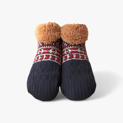 Flauschige Thermosocken - Gemütliche Wärme und rutschfest