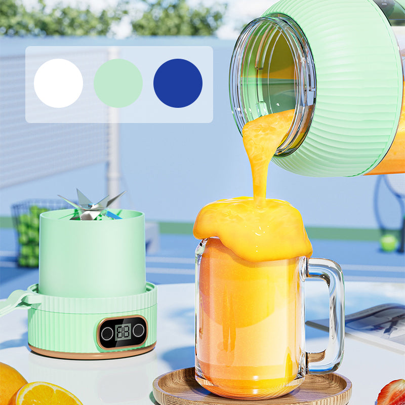 Juice2Go | Duo Multifunktionale tragbare Saftpresse mit Digitalanzeige