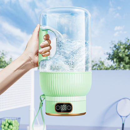 Juice2Go | Duo Multifunktionale tragbare Saftpresse mit Digitalanzeige