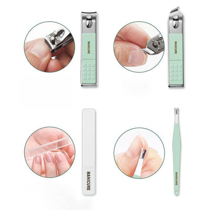 SalonSecret™ Komplettes Maniküre- und Pediküre-Set