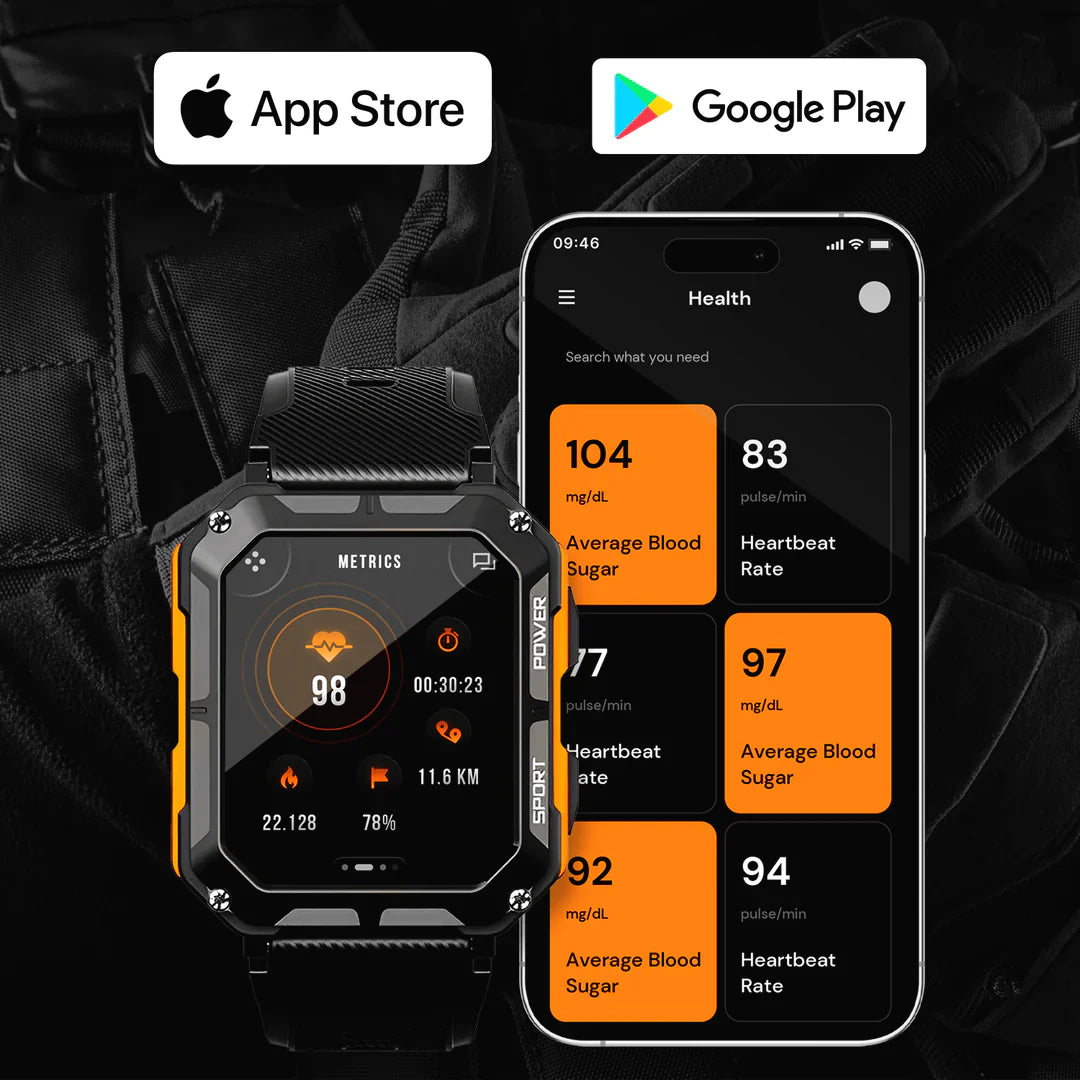 AirForce Health K52 - Militär-Smartwatch