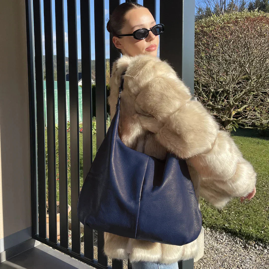 Kaia Vegane Leder Hobo Tasche